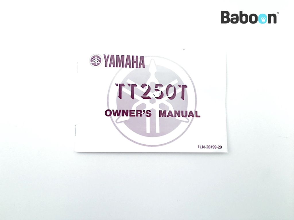 Yamaha TT 250 1986 (TT250) Fahrer-Handbuch