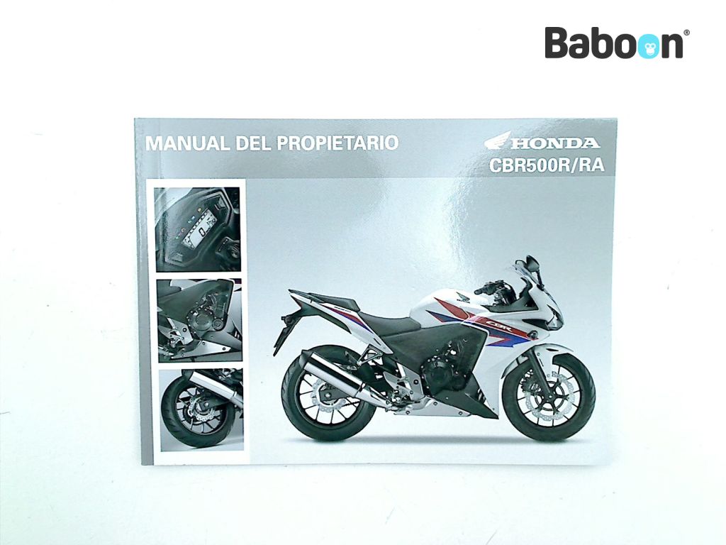 Honda CBR 500 R 2013-2015 (CBR500R PC44) Brukermanual Spanish