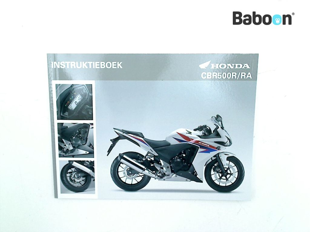 Honda CBR 500 R 2013-2015 (CBR500R PC44) Manual de instruções Dutch