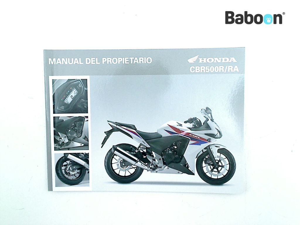 Honda CBR 500 R 2013-2015 (CBR500R PC44) Manualul utilizatorului Spanish