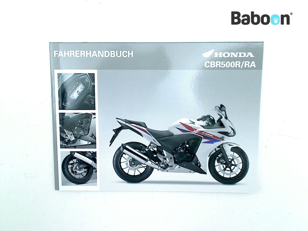 Honda CBR 500 R 2013-2015 (CBR500R PC44) Instrukcja German