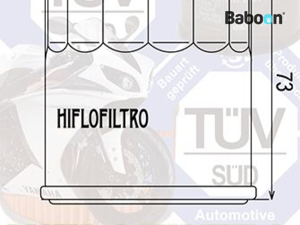 Hiflofiltro öljynsuodatin HF303