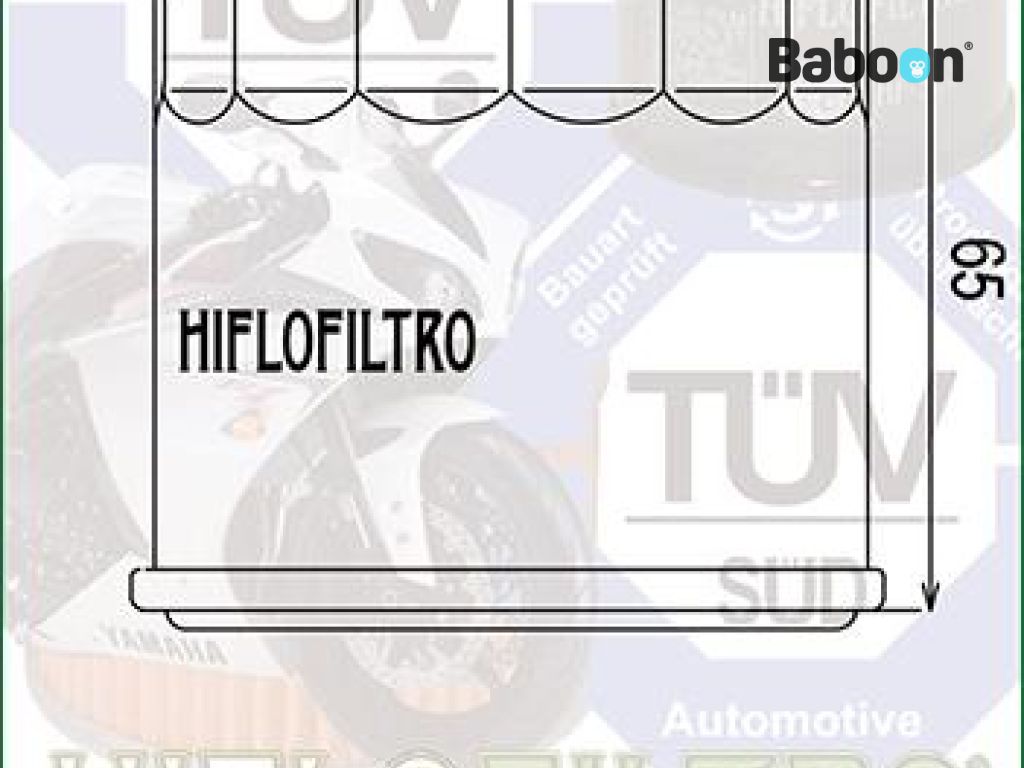 Hiflofiltro Oil filter HF138