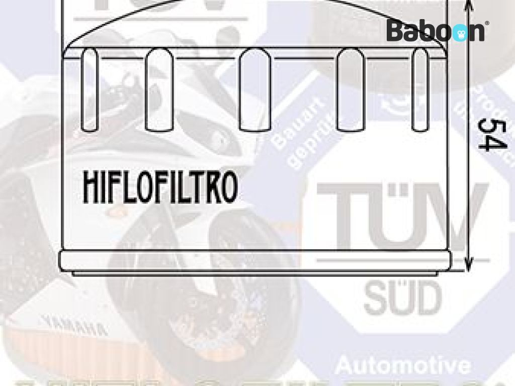 Hiflofiltro Oliefilter HF164