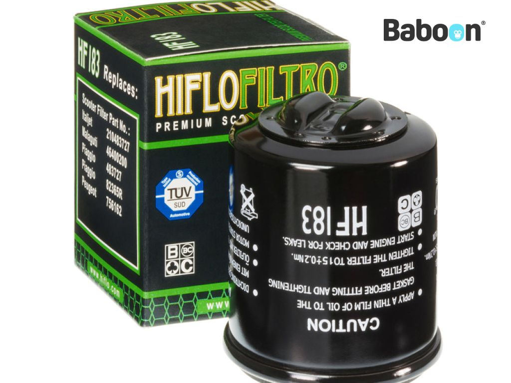 Filtro de aceite Hiflofiltro HF183