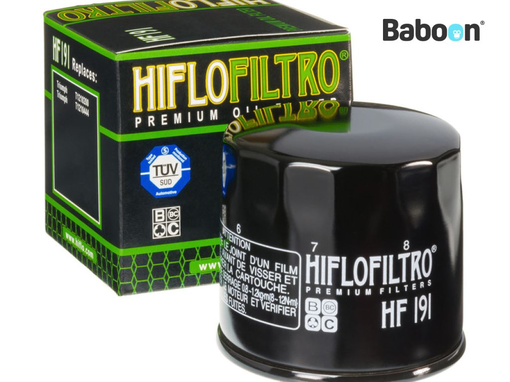 Hiflofiltro Oil filter HF191