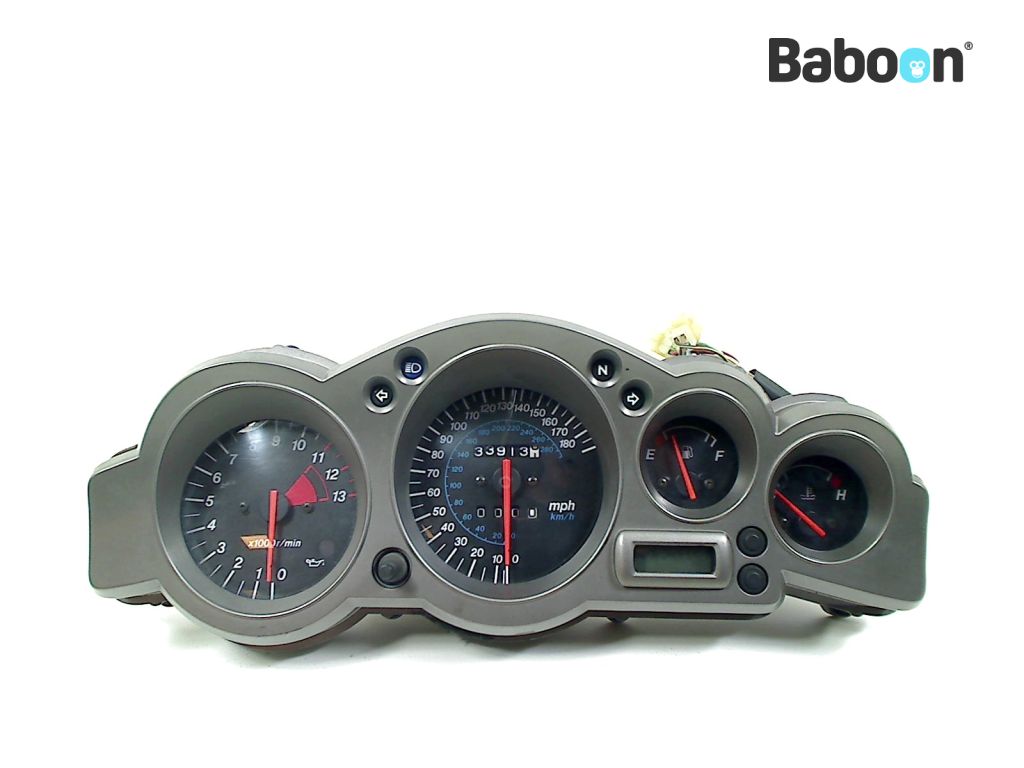 Kawasaki ZZR 1200 2002-2005 (ZZR1200 ZX1200C) Fartsmåler / Speedometer MP/H USA