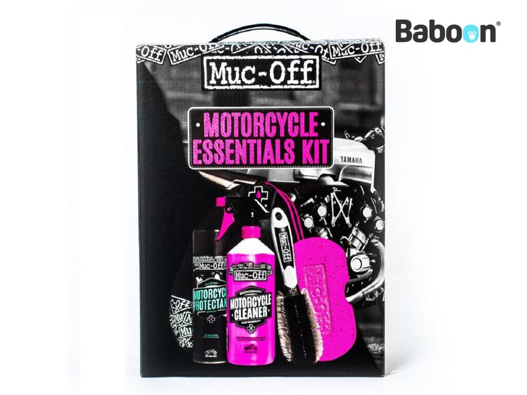 Kit de limpieza Muc-Off Kit para el cuidado de la motocicleta Essentials