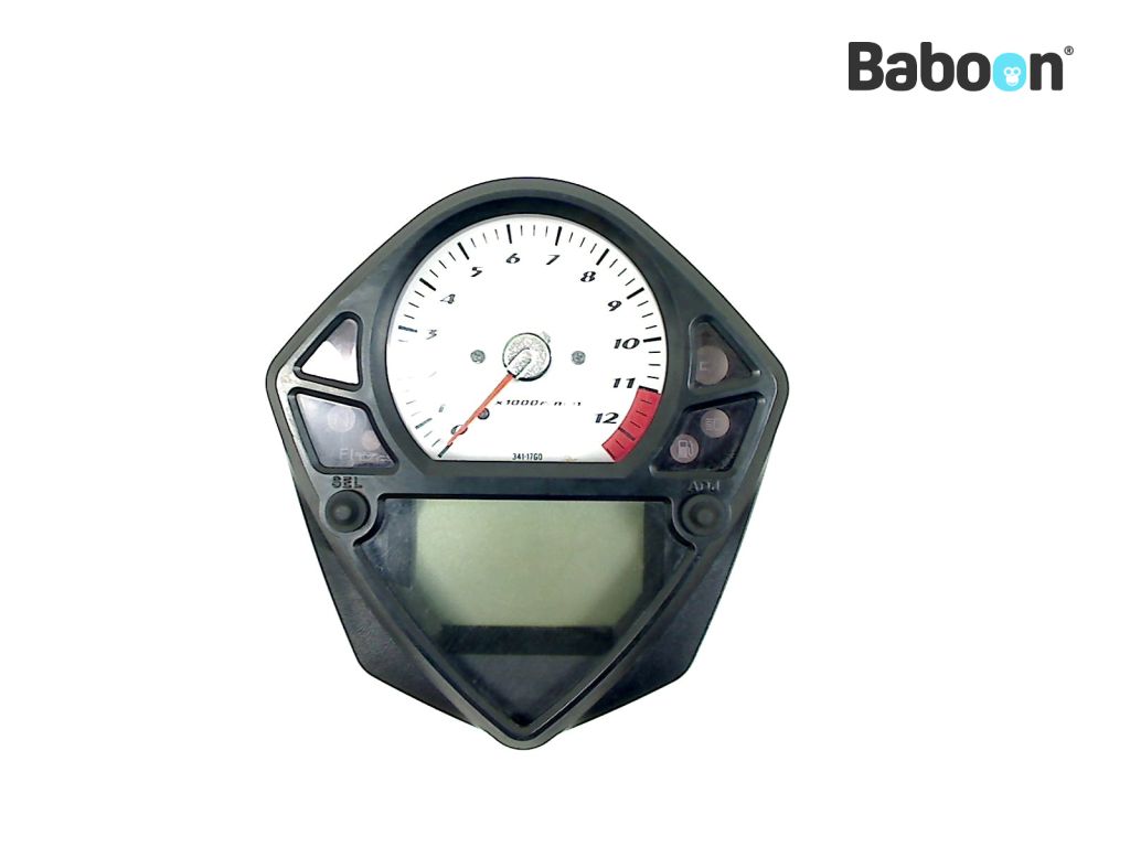 Suzuki SV 650 2007-2012 (SV650 SV650N SV650S) Måleinstrument/Speedometer km/t USA|NON-ABS|N-MODEL