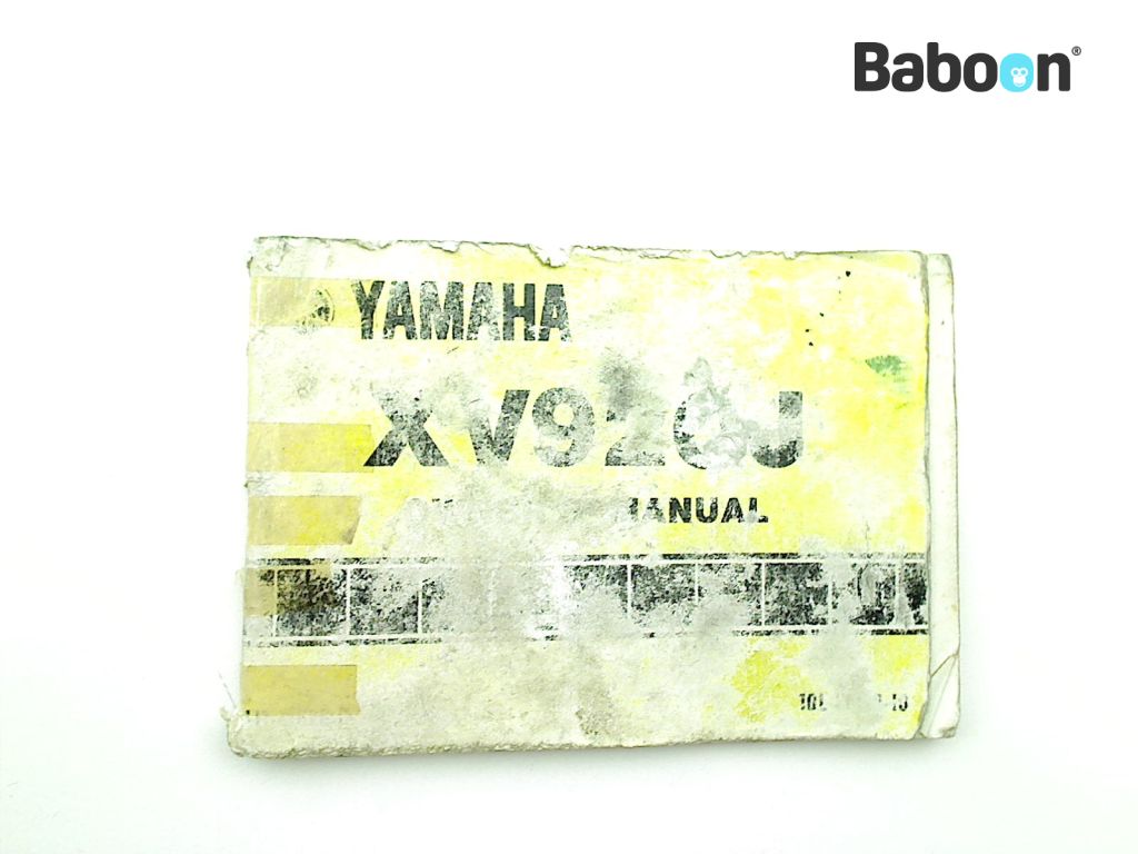 Yamaha XV 920 Virago 1981-1983 (XV920 10L) Livret d'instructions