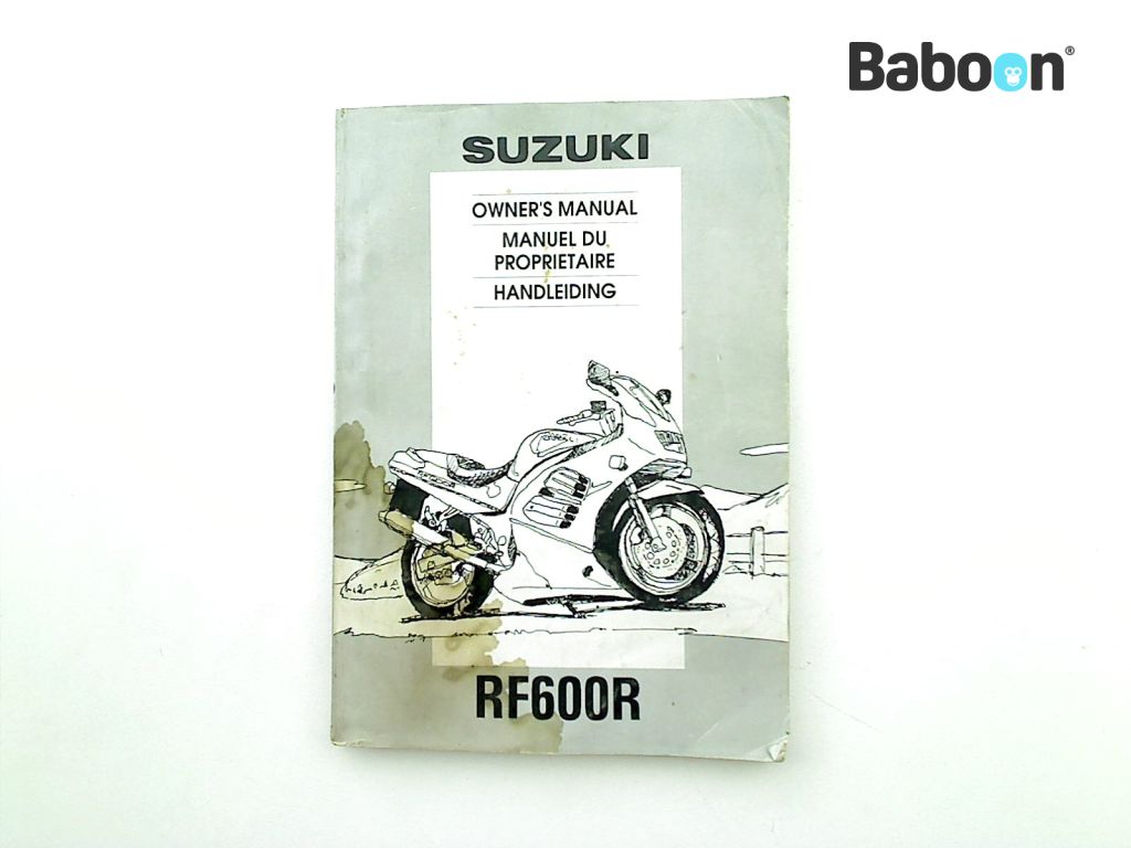 Suzuki RF 600 R 1993-1994 (RF600R GN76A) Livret d'instructions (99011-21E51-01L)