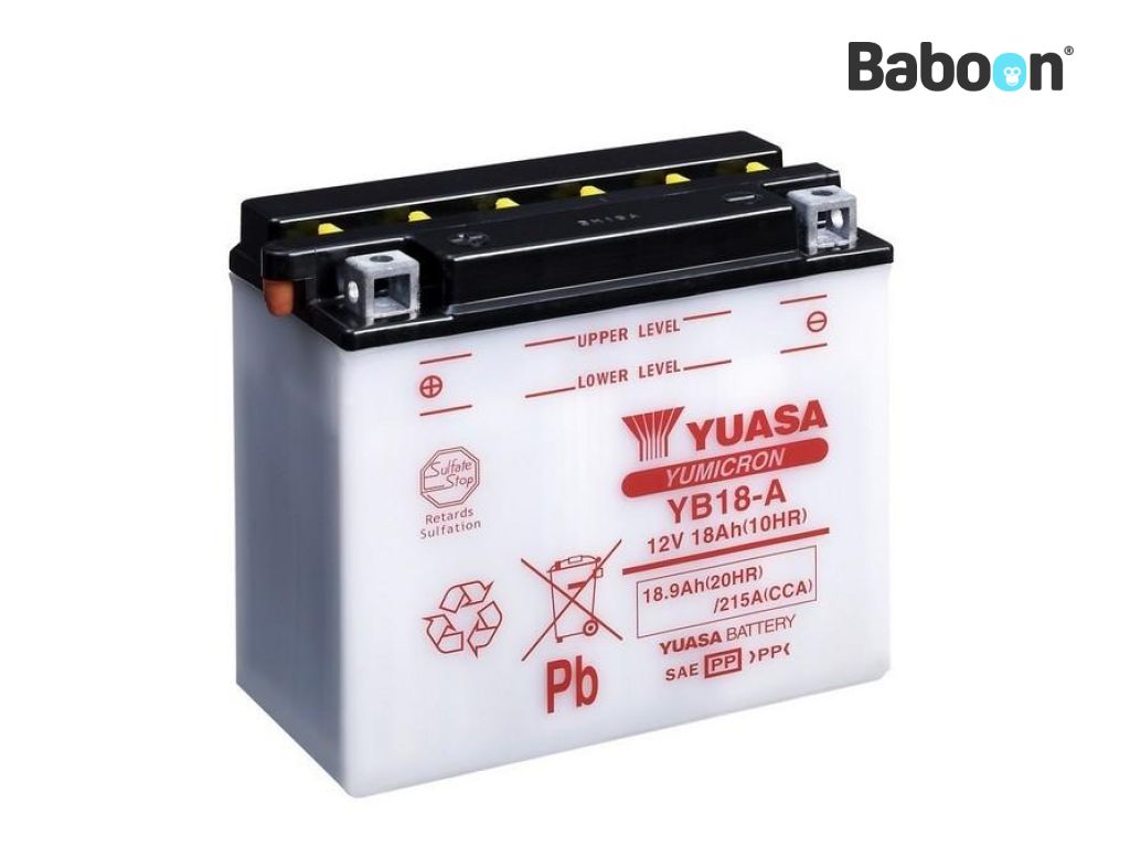 Yuasa Batterikonventionella YB18-A