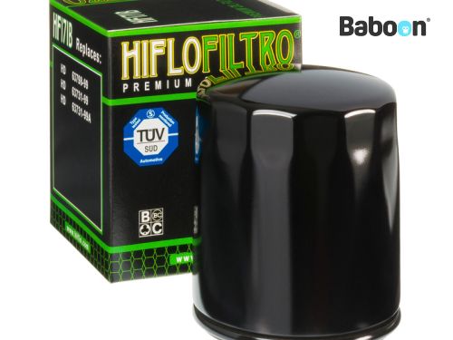 Hiflofiltro Oliefilter HF171B Zwart