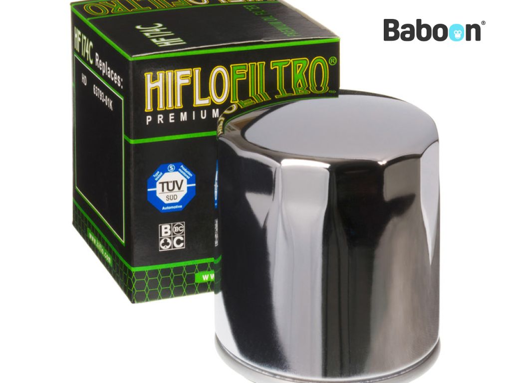 Hiflofiltro Ölfilter HF174C Chrom