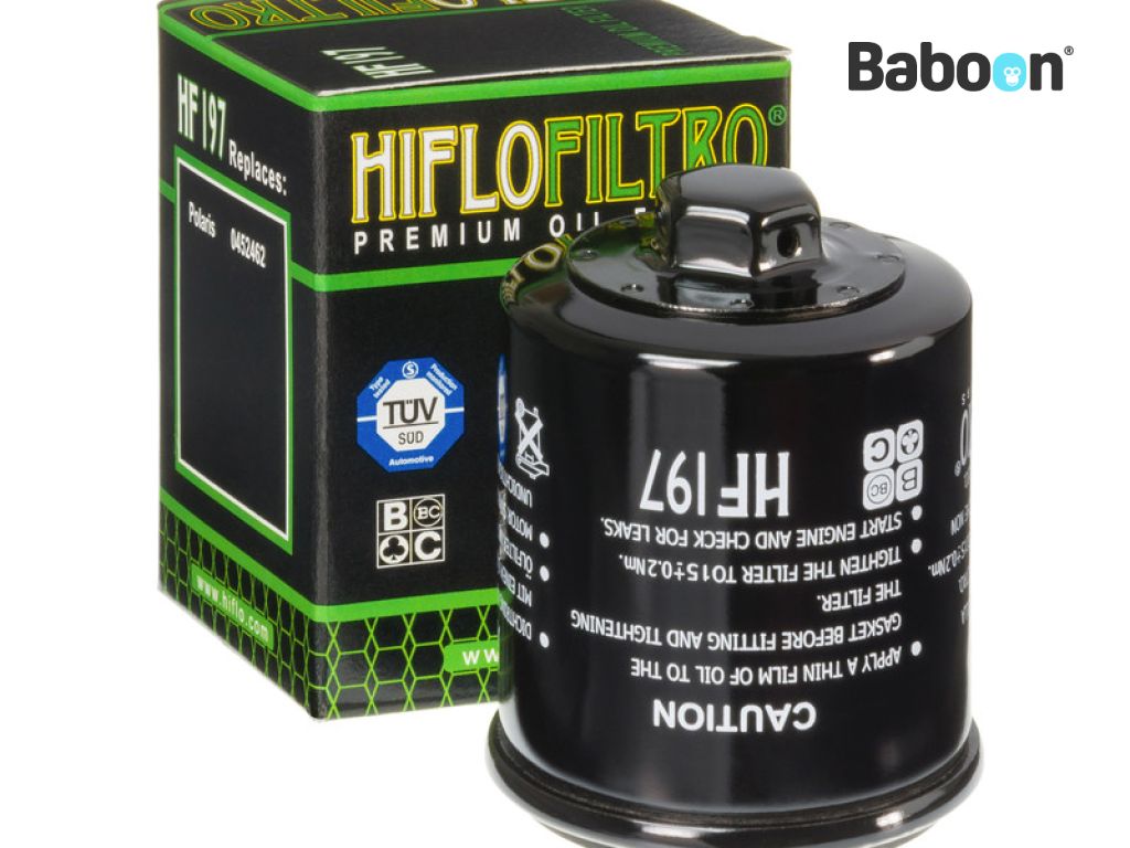 Hiflofiltro Oil Filter HF197