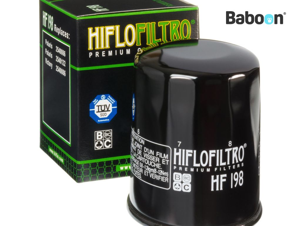 Hiflofiltro Oil Filter HF198