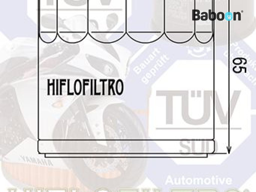 Hiflofiltro Φίλτρο λαδιού HF553