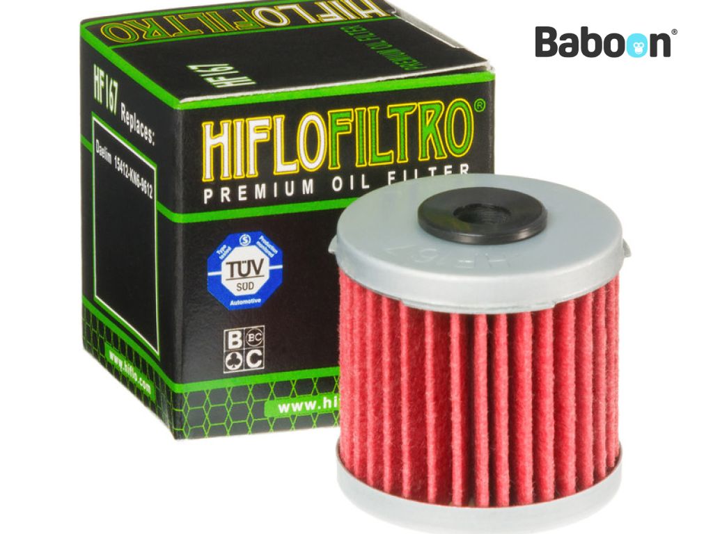 Hiflofiltro Oil Filter HF167