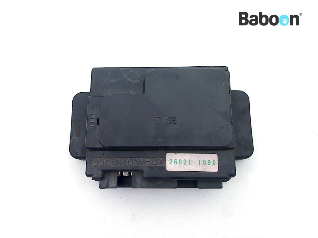 Kawasaki ZZR 1100 1993-2001 (ZZR1100 ZZ-R1100 ZX1100D) Caja de fusibles (26021-1090)