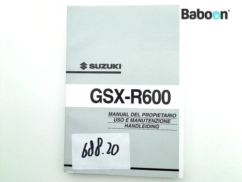 SUZUKI GSX-R600 サービスマニュアル　L1 Suzuki GSX-R600 (01-03), GSX-R750 (00-03) & GSX-R1000 (01-02