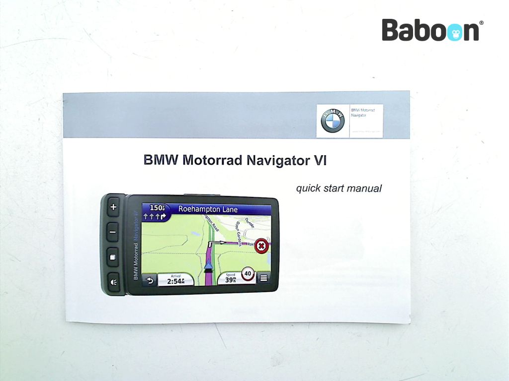 Universeel BMW Fahrer-Handbuch Navigator 