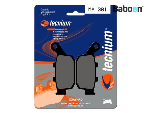 Tecnium Remblokset Achter MA381 Organisch