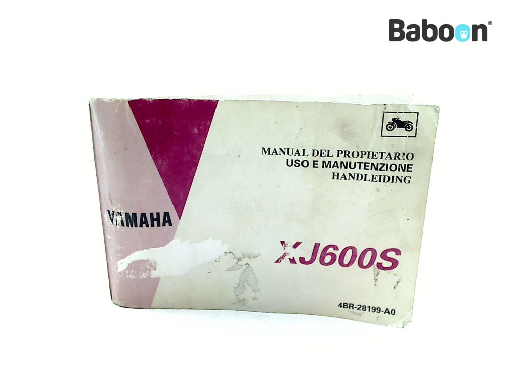 Yamaha XJ 600 S Diversion 1998-2004 (XJ600 XJ600S) Manuales de intrucciones (4BR-28199-A0)