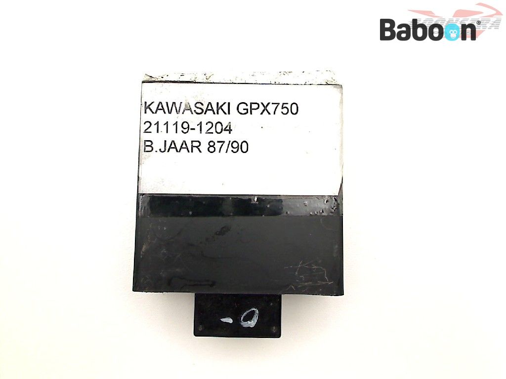 Kawasaki GPX 750 R (GPX750R ZX750F) ECU unit (CDI Ignition) (21119-1204)