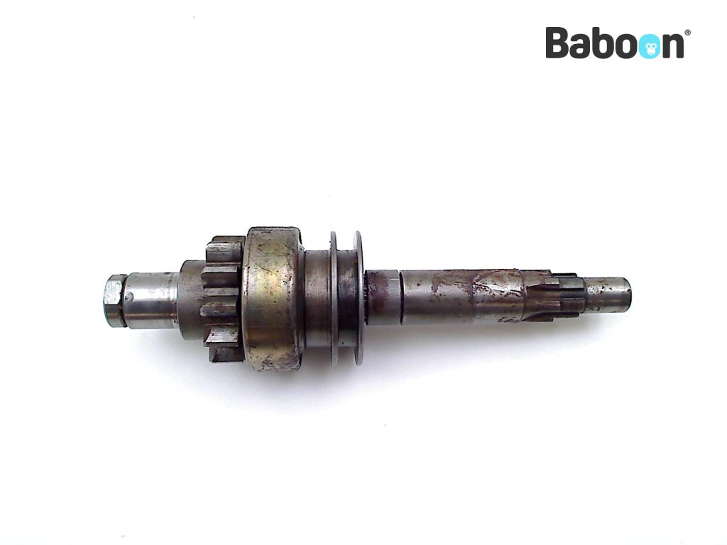 Harley-Davidson FXRS Low Glide 1982-1988 Startmotor Shaft with bendix and collar