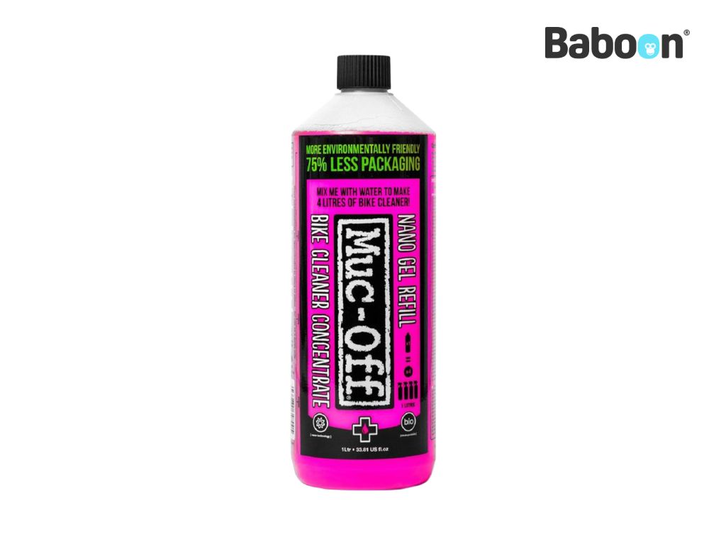 Muc-Off Cleanser Nano Tech Concentrate Motorcycle Cleaner 1L