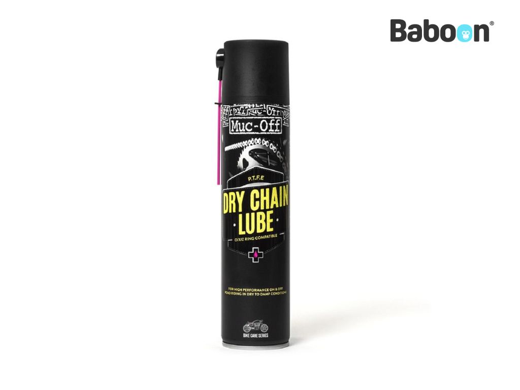 Spray de cadena Muc-Off Dry Chain Lube 400 ml