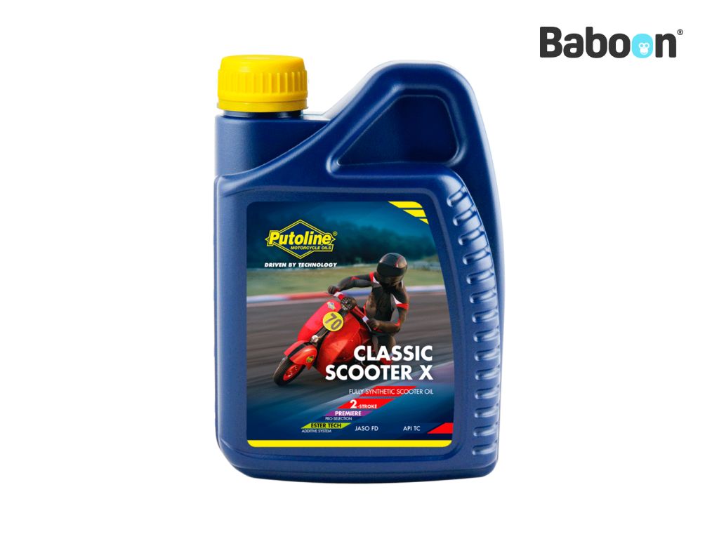 Putoline 2-Stroke Oil Full-Synthetic Classic Scooter-X 1L