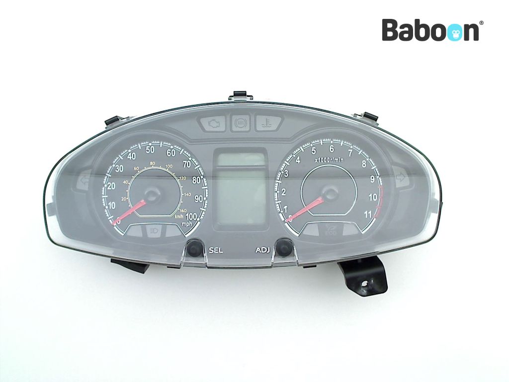 Suzuki UH 200 Burgman 2017-2020 (UH200 C91327) Måleinstrument/Speedometer mil/t