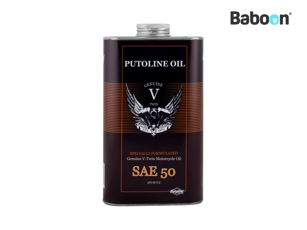 Putoline Motor Oil Mineral Genuine V-Twin SAE 50 1L