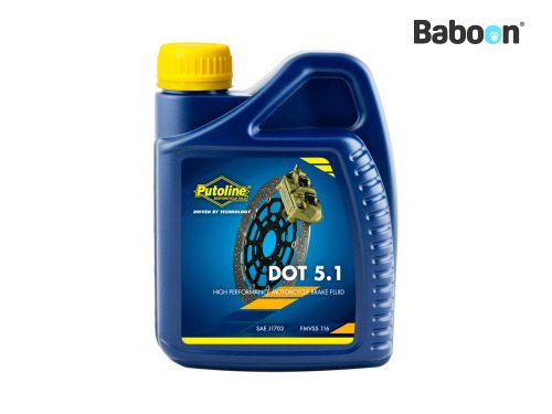 Putoline Remvloeistof Brakefluid DOT 5.1 500ML
