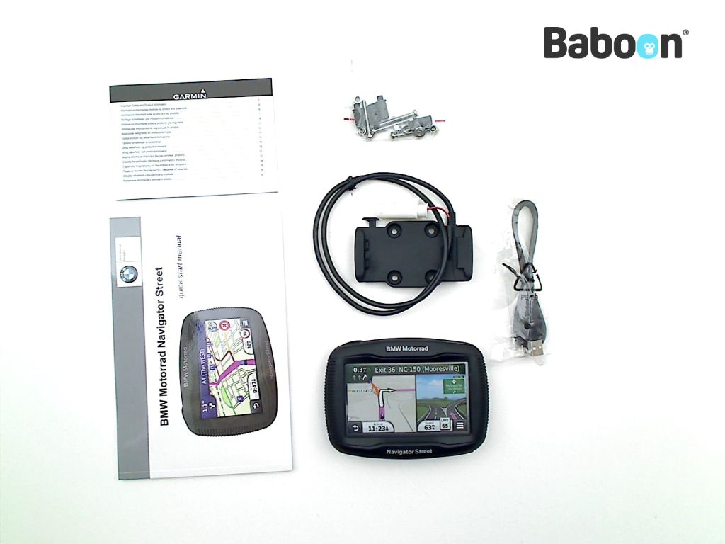 BMW S 1000 R 2014-2016 (S1000R K47) GPS Navigation System BMW / Garmin Street (8557855)