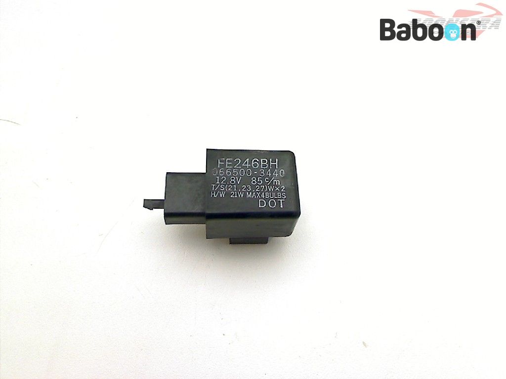 Kawasaki ZZR 600 1993-2002 (ZZ-R600 ZX-6E ZX600E) Lampe clignotante relais (FE246BH)