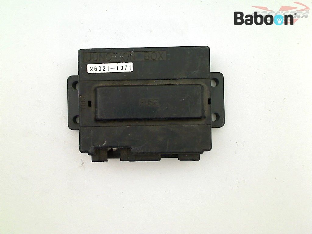 Kawasaki ZZR 600 1990-1992 (ZZ-R600 ZX-6E ZX600D) Caixa de fusíveis (26021-1071)