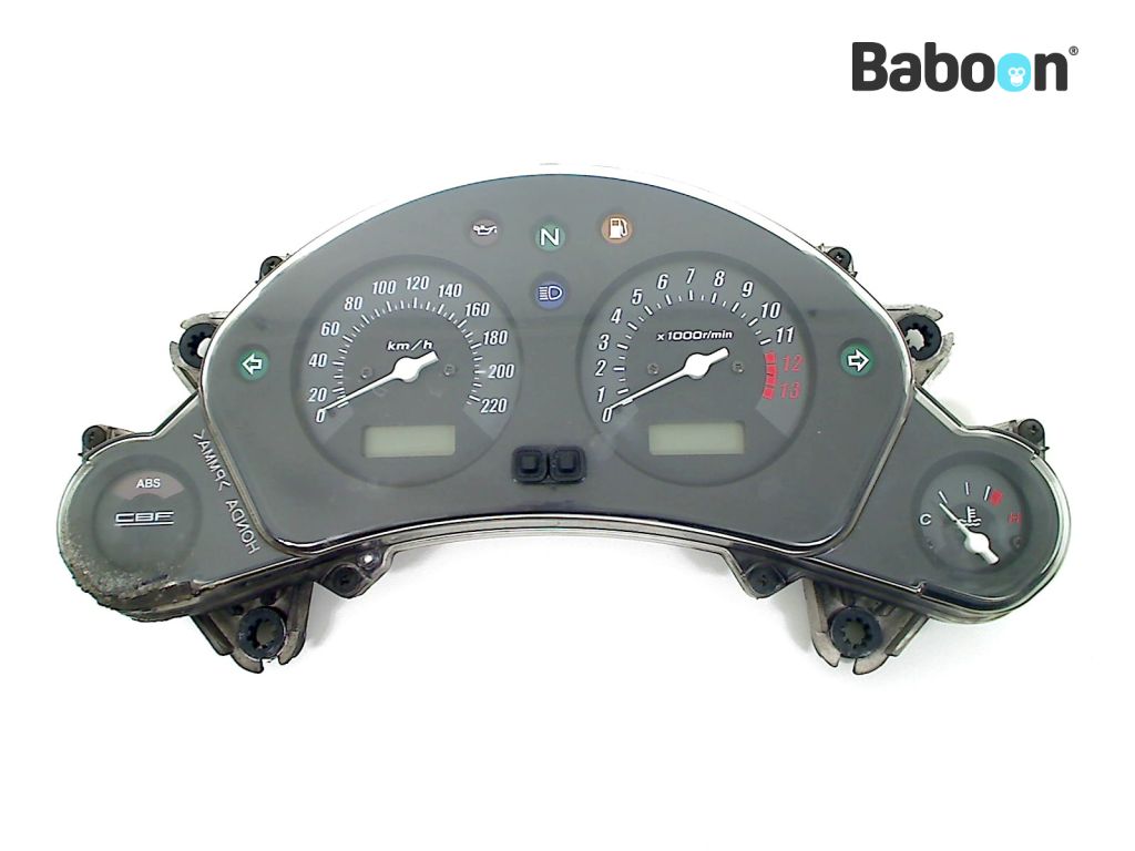 Honda CBF 600 2004-2006 (CBF600N CBF600S PC38) Fartsmåler / Speedometer KM/T ABS-S-Model (37100-MER-D210)