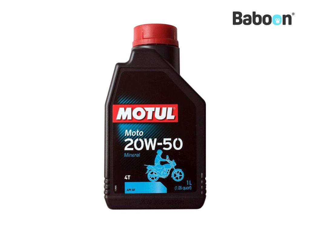 MOTUL Motor Oil Moto 4T 20W50 Mineral 1L