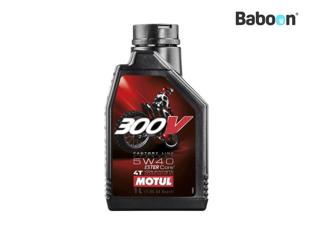 Motorový olej Motul plně syntetický 300V tovární Off Road 5W-40 1L