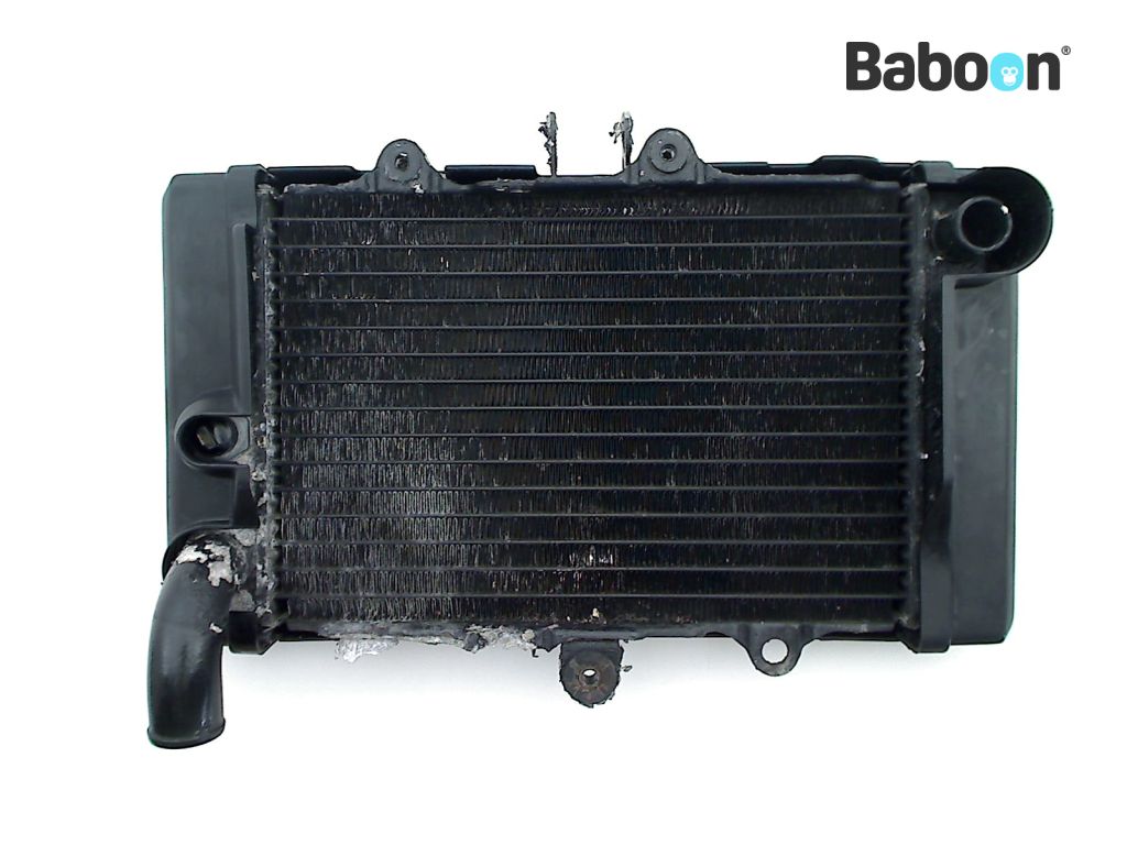 thumbnail image 2 of Pattern Replacement Radiator For Honda NTV650 Revere (88-97) – Black Aluminum By MPW 2 of 5