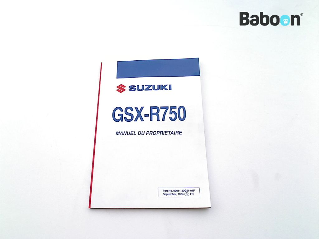 Suzuki GSX R 750 2004-2005 (GSXR750 K4/K5) Manualul utilizatorului