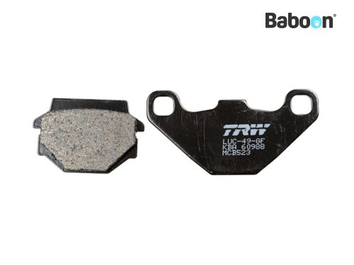 Cyleto Bremsbeläge Für Kawasaki ZZR250 – Vorne & Hinten, Halbmetallisch, 1990-2001