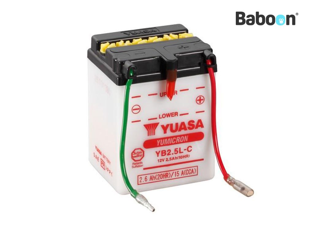 Yuasa Batterikonventionella YB2.5L-C