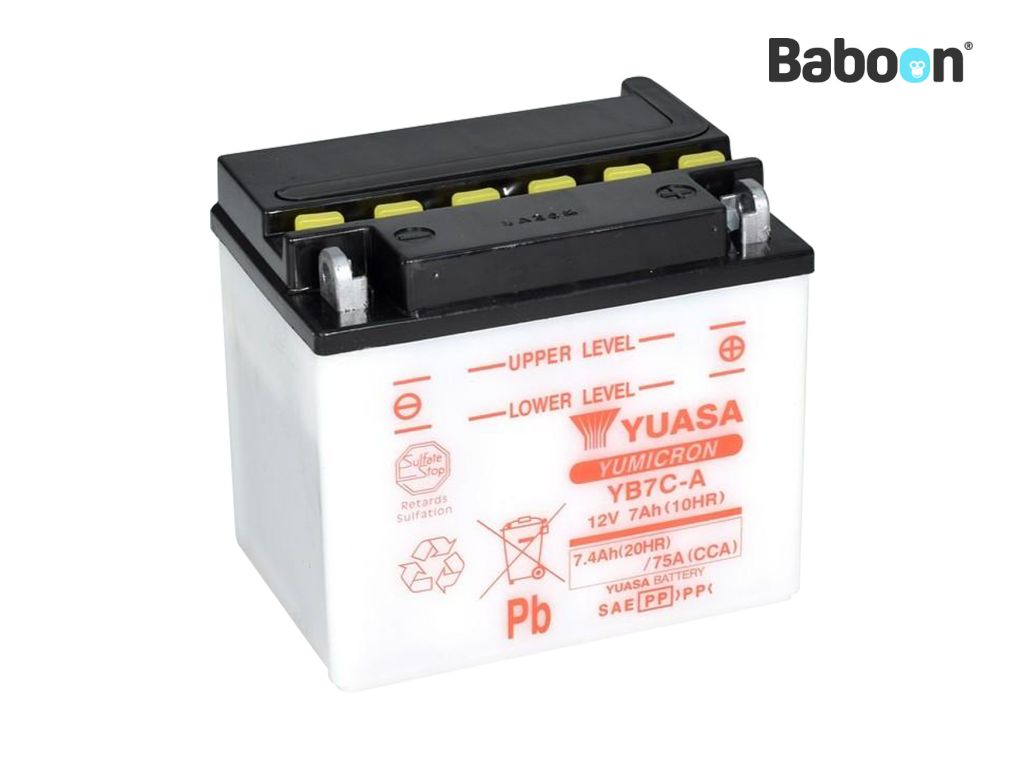 YUASA YB7C-A Battery Conventional
