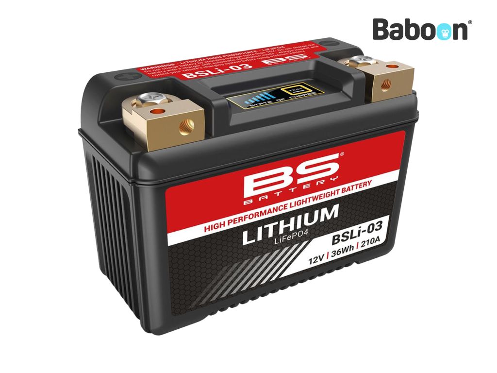 BS Batteri Accu Litium BSLi-03