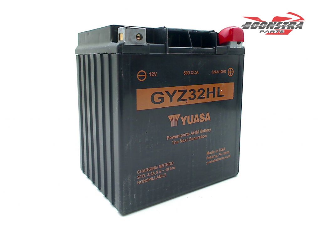 Yuasa Battery AGM GYZ32HL Maintenance Free Factory Activated | Baboon  Motorcycle Parts