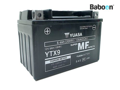 AGM Replacement Battery For Kawasaki KZ750 Motorcycles (Fits Models B, F, G, K, M, N)