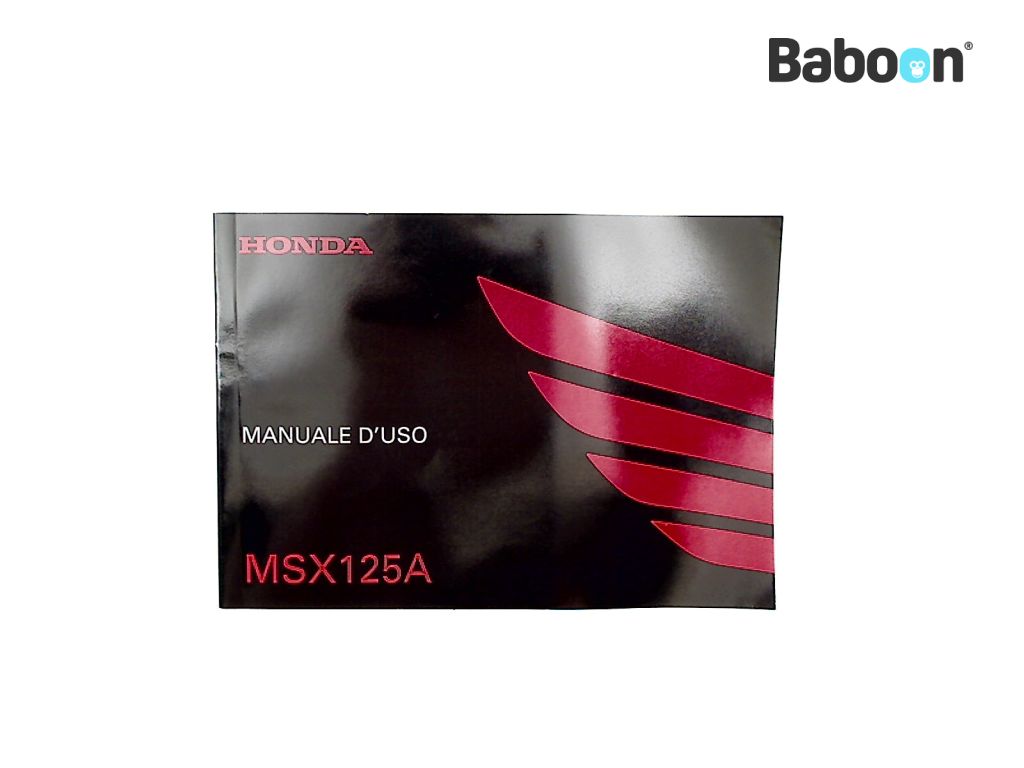 Honda MSX 125 2016-2020 (MSX125 JC75) Brugermanual (00X3L-K26-B200)